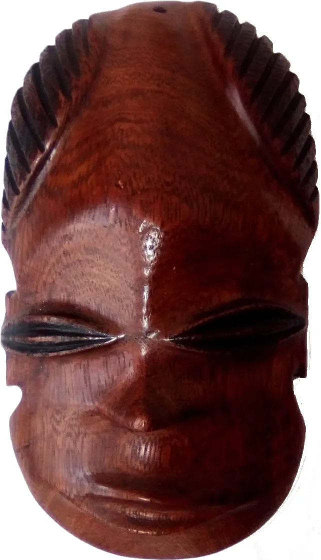 Top view of the mask 1