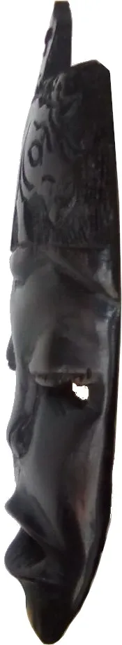 Right view of the mask