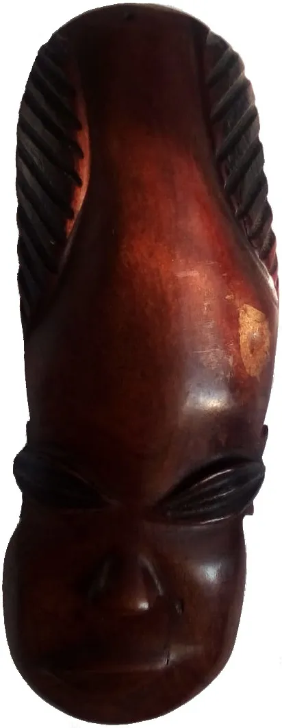 Front view of the mask