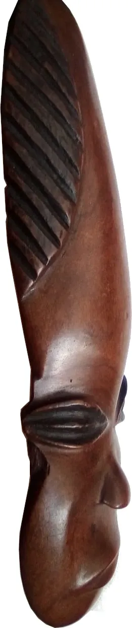 Left view of the mask