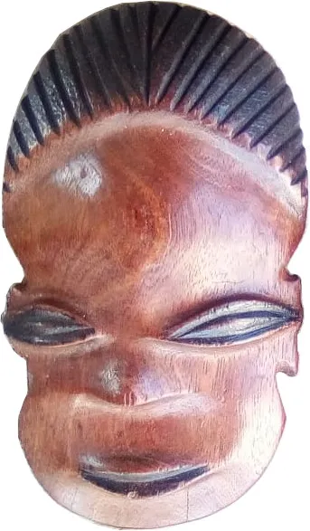 Front of mask