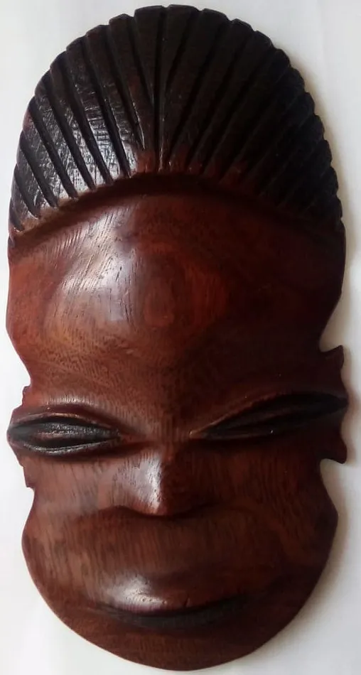 Front view of the mask