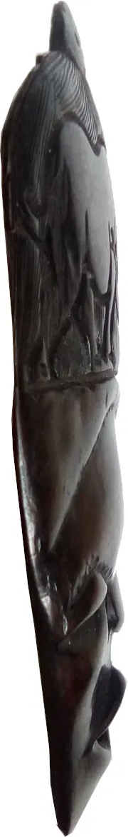 Left view of the mask