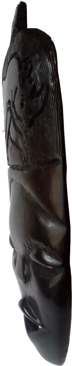 Right view of the mask