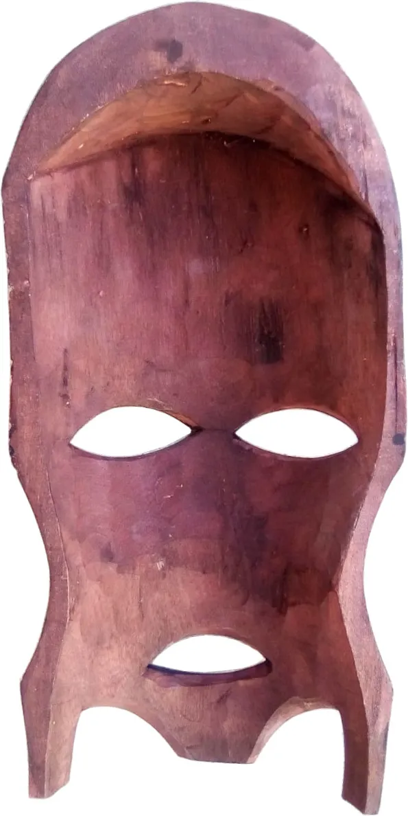 wooden mask
