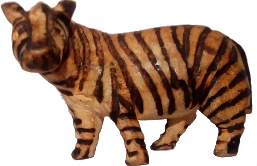 Wooden Zebra