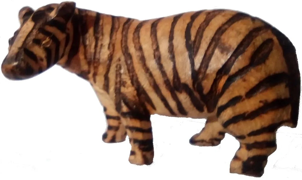 Wooden Zebra